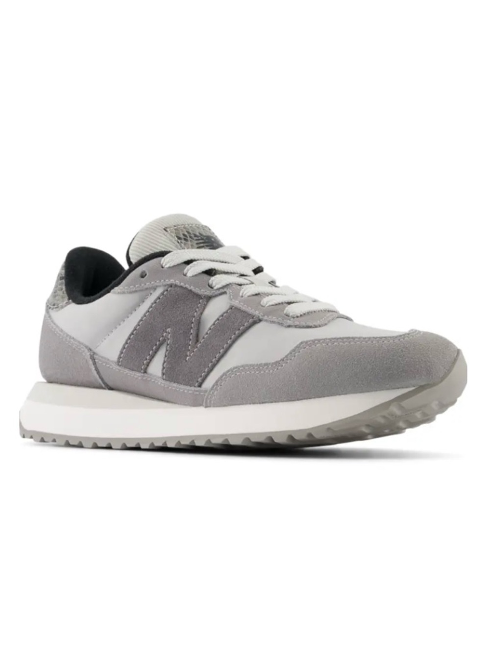 New Balance 237 Snake Heel Casual Sneakers Womens 8.5 Gray Low Top Lace Up